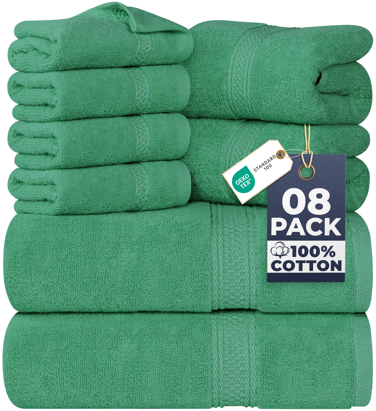 Cotton Towel Set – 8 Piece
