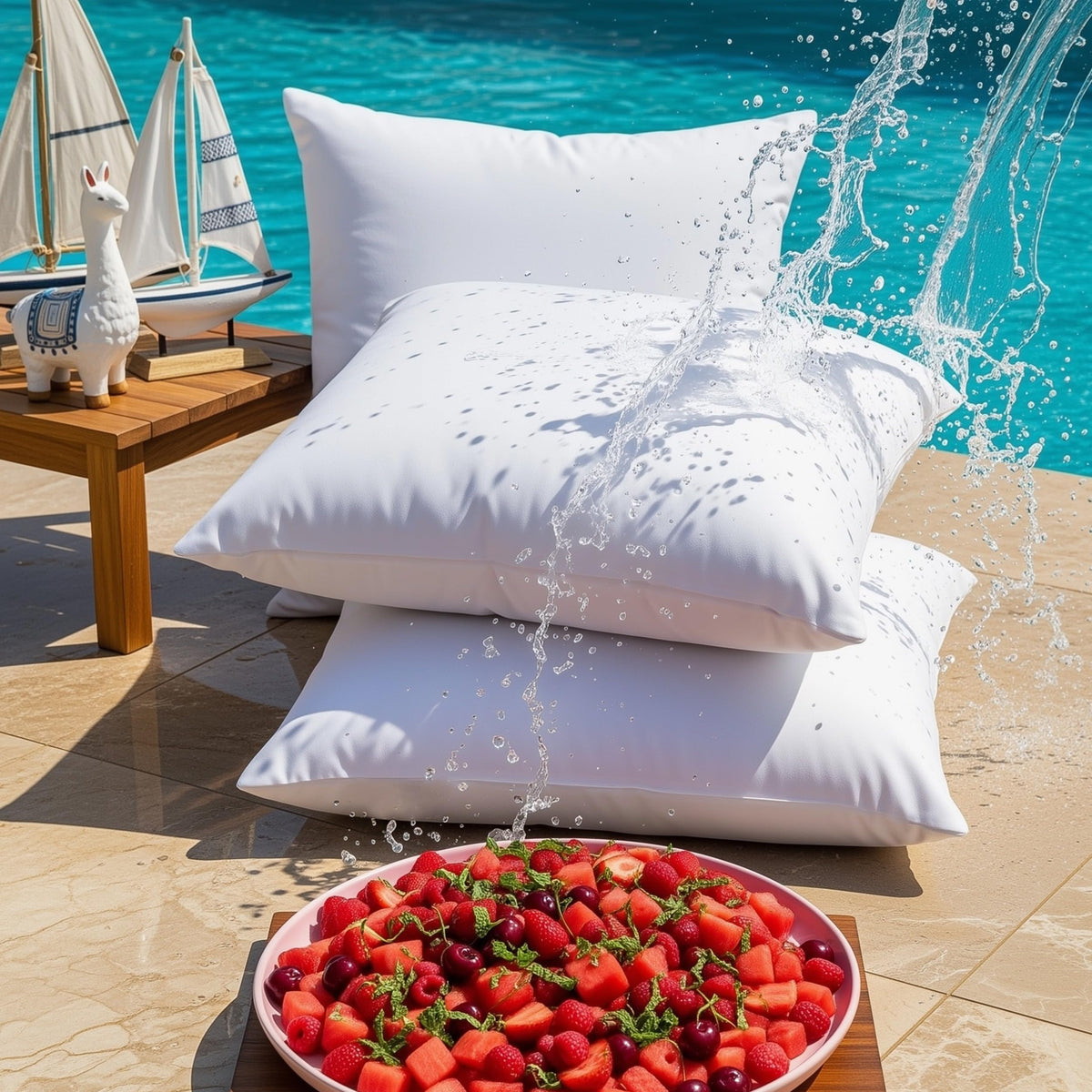 Outdoor Throw Pillow Inserts