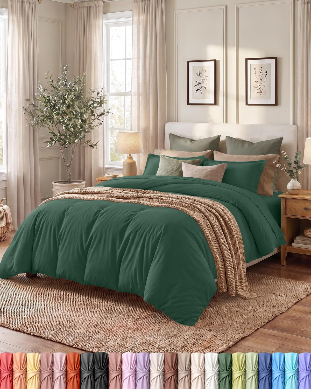 Duvet Cover, 3 Piece Set