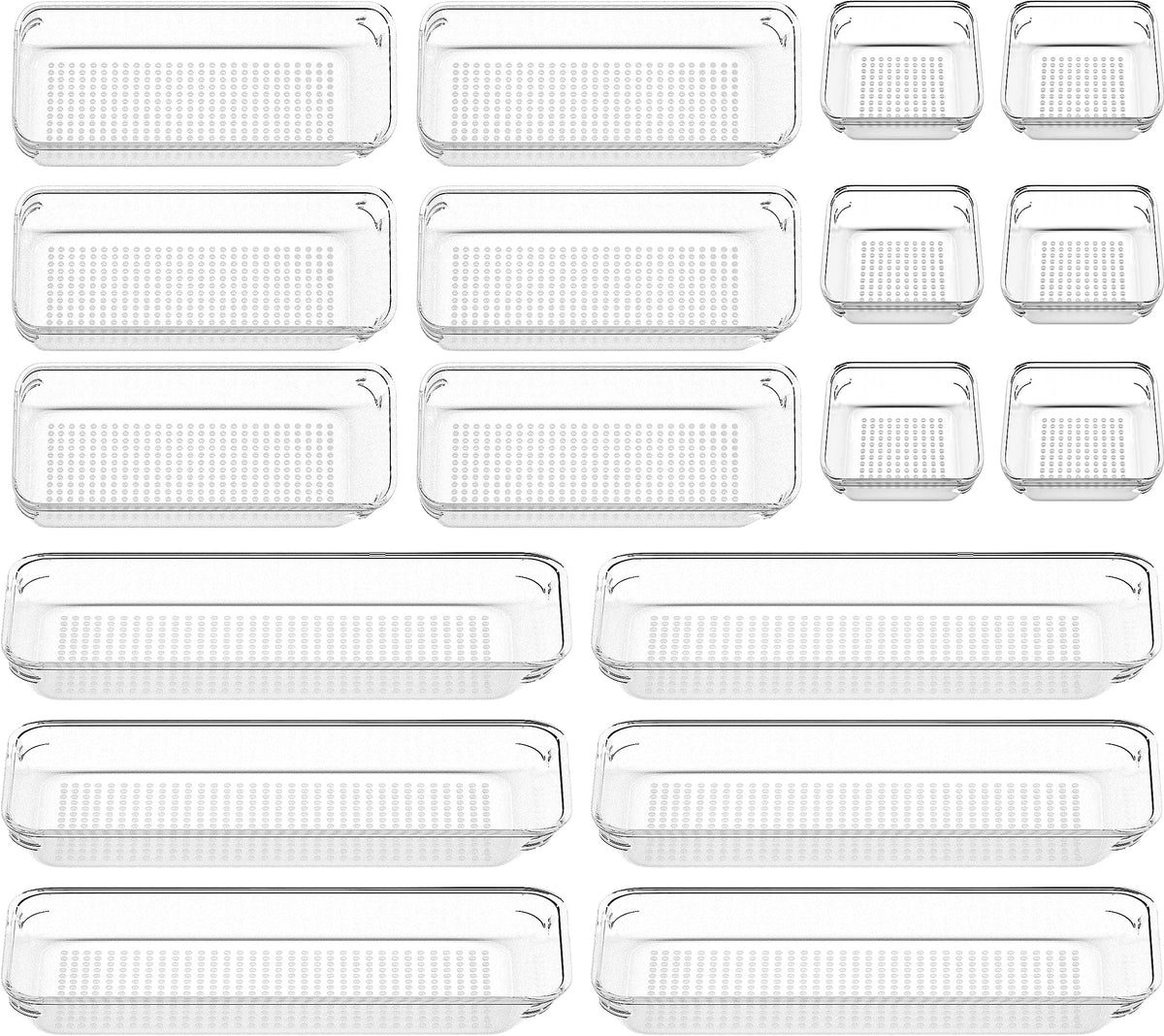 18-Piece Drawer Organizer Tray