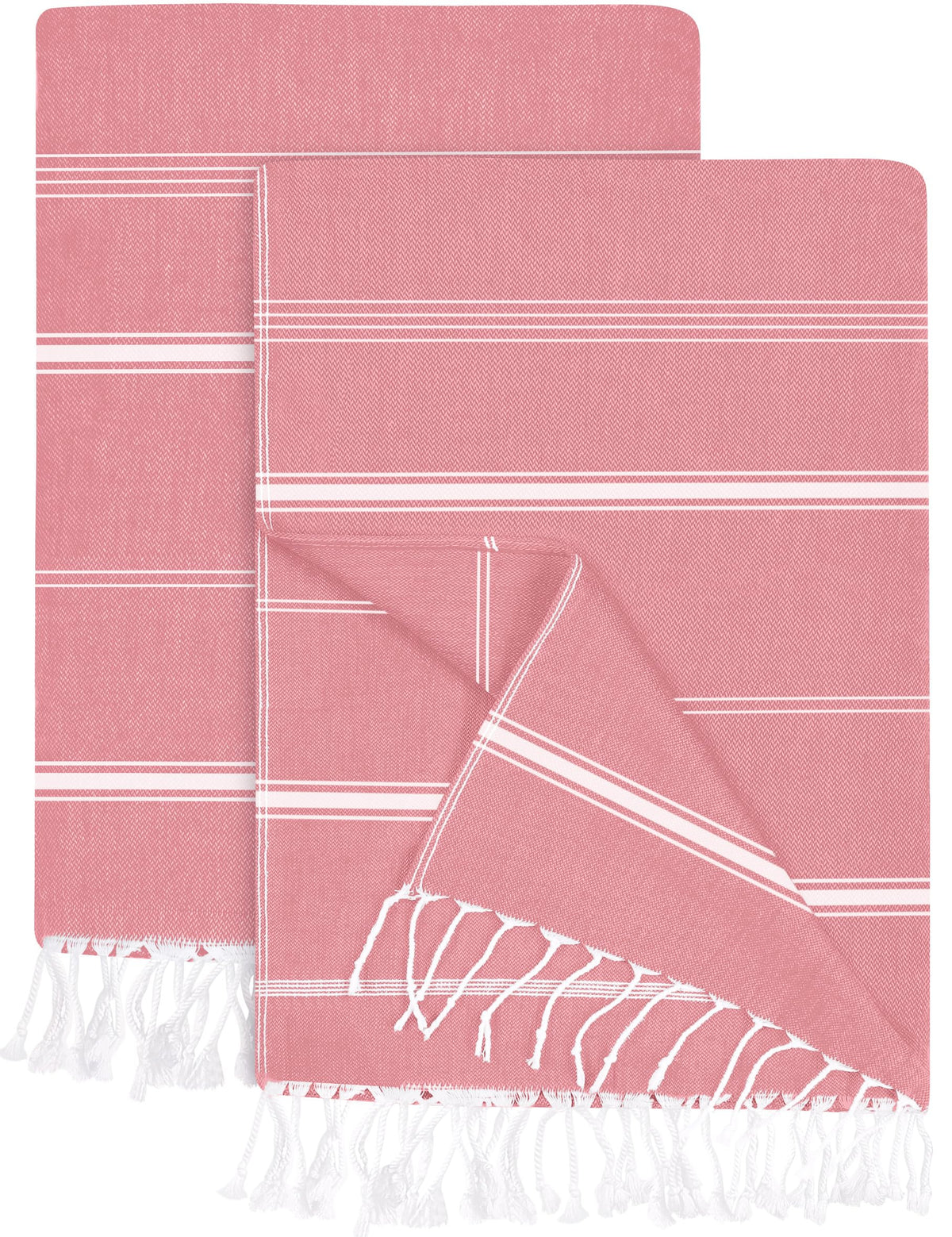 Cabana Cotton Beach Towels 6 pack, 30 x 60 in, Variety