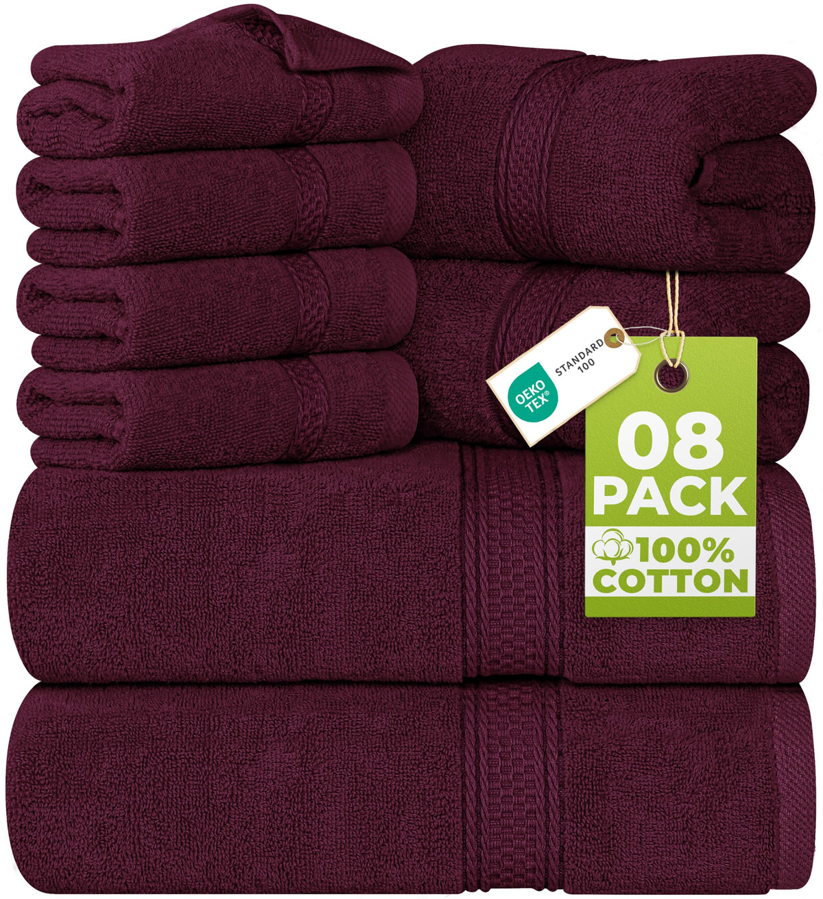 Cotton Towel Set – 8 Piece