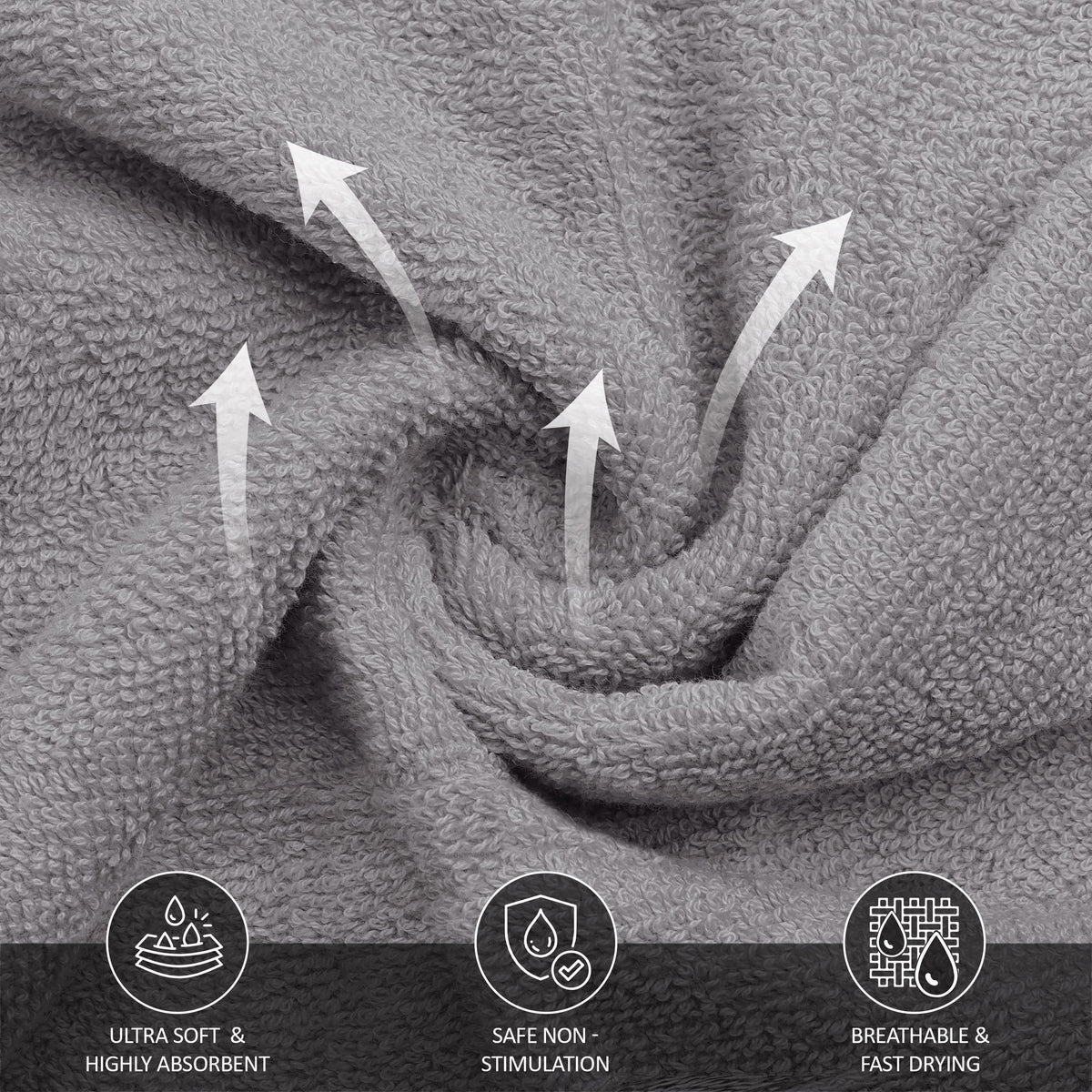 12x12 Mopping Towel Viscose 600 GSM
