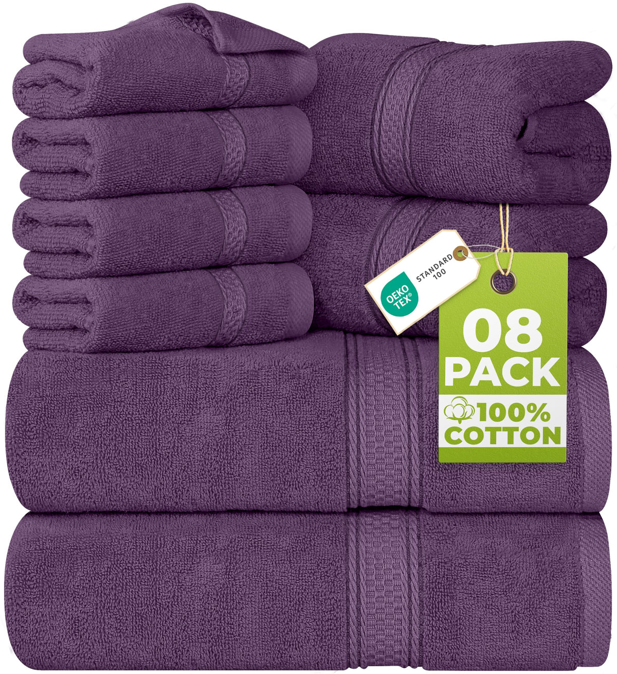 Cotton Towel Set – 8 Piece