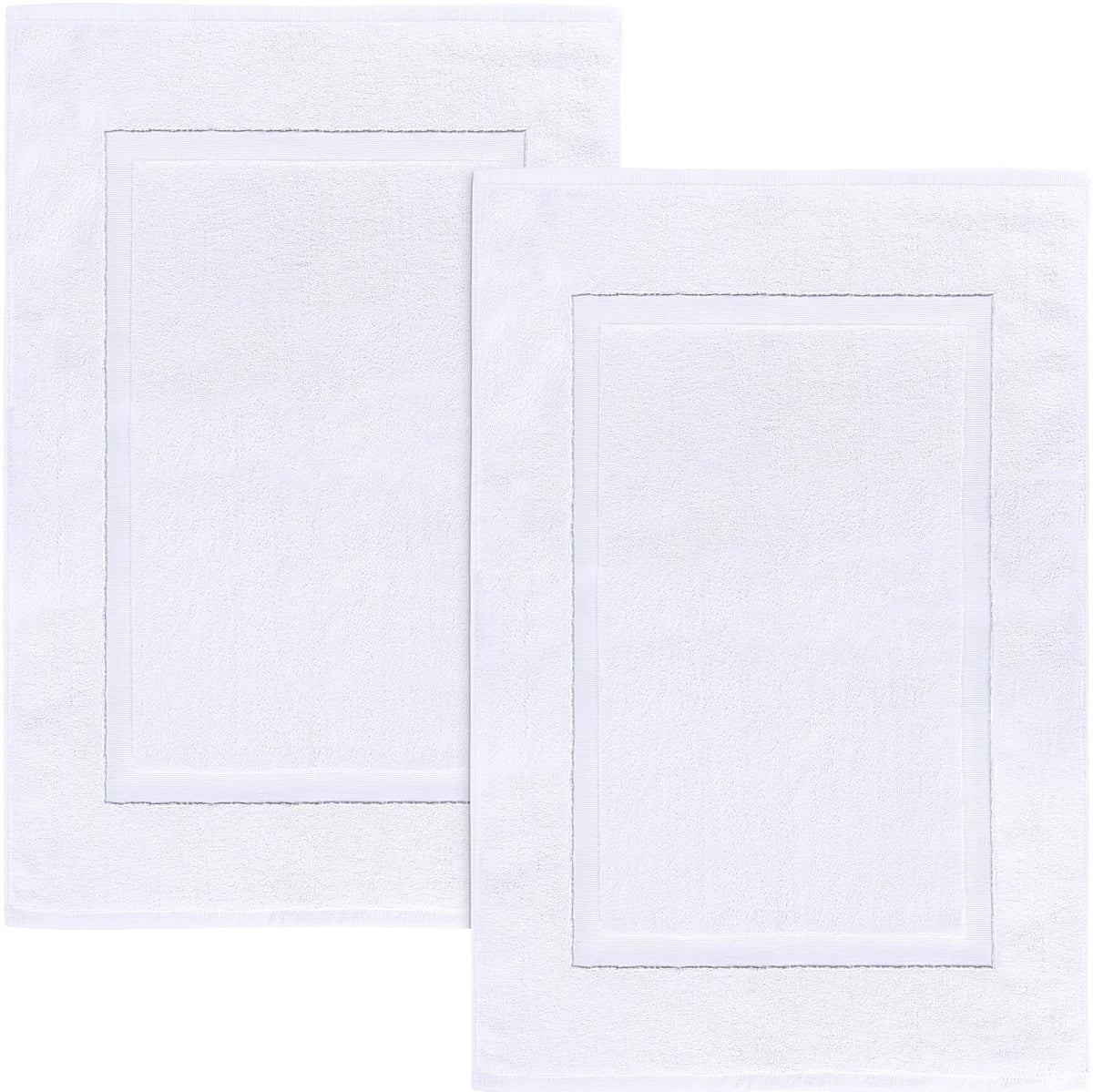 Cotton Bath Mat, 2 Pack – 21 × 34 in