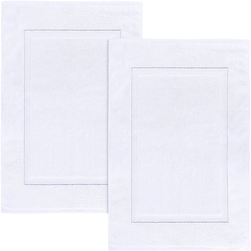 Cotton Bath Mat, 2 Pack – 21 × 34 in
