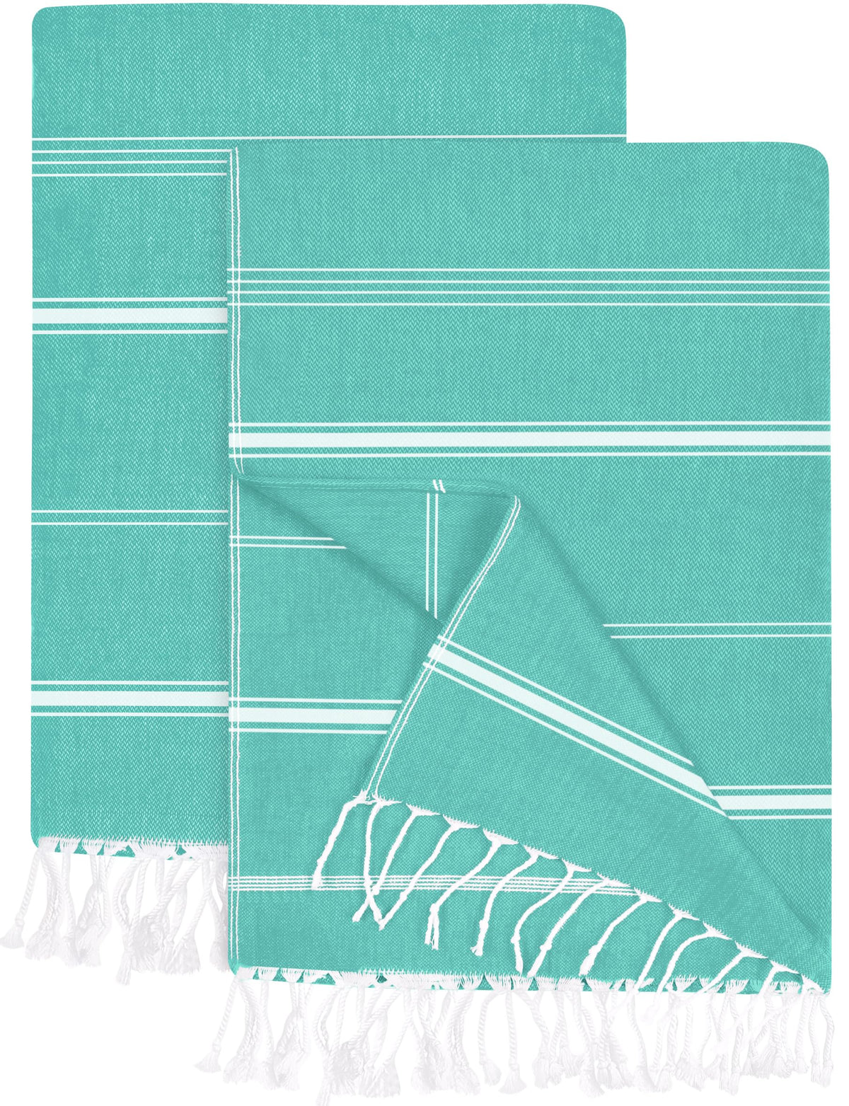 Cabana Cotton Beach Towels 6 pack, 30 x 60 in, Variety