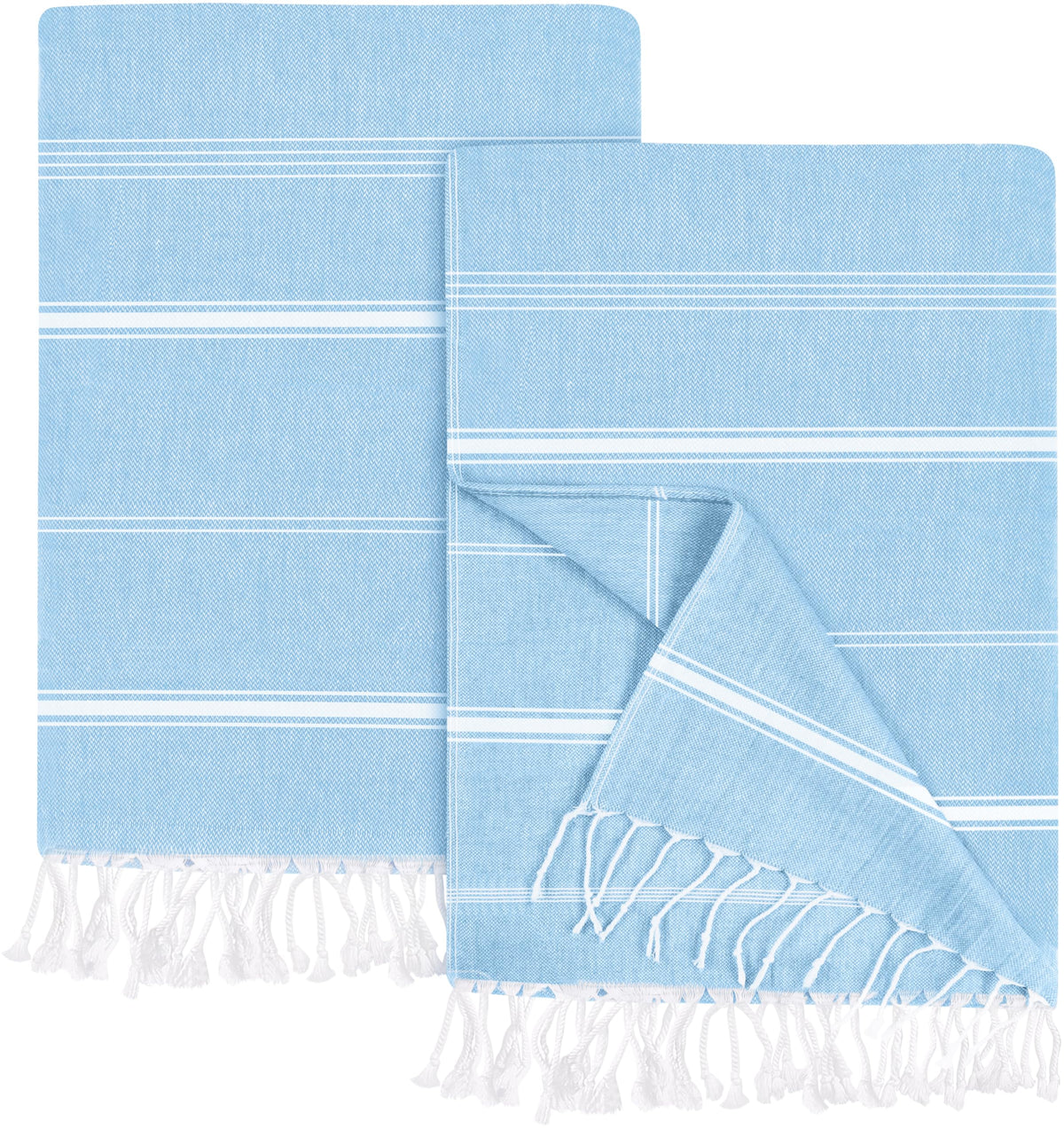 Cabana Cotton Beach Towels 6 pack, 30 x 60 in, Variety
