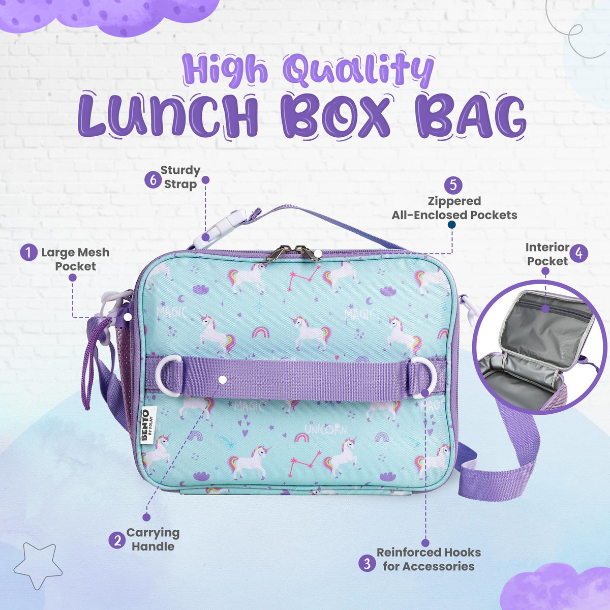 Yolay Bento Kids Lunch Bag