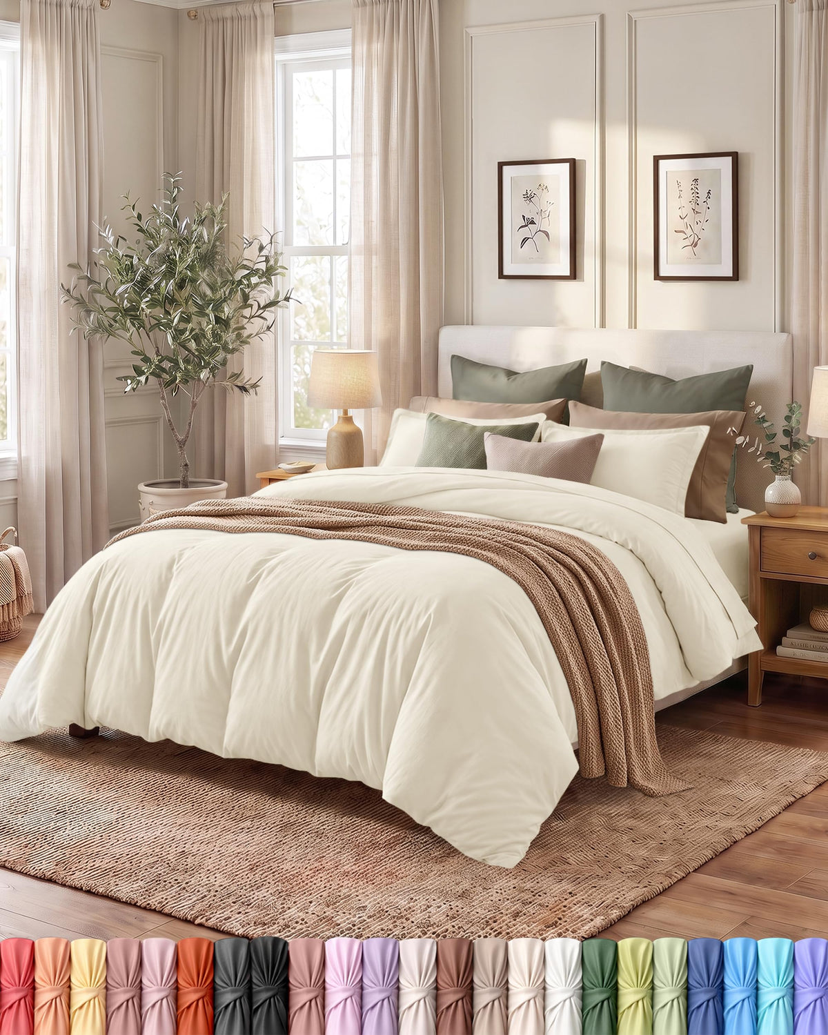 Duvet Cover, 3 Piece Set