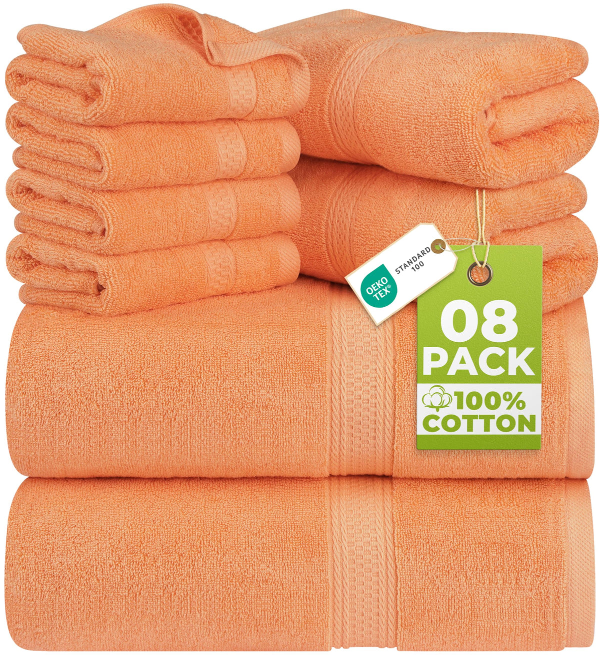 Cotton Towel Set – 8 Piece