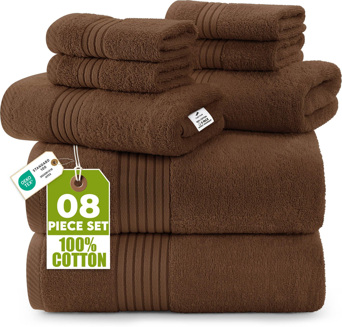 Cotton Towel Set – 8 Piece