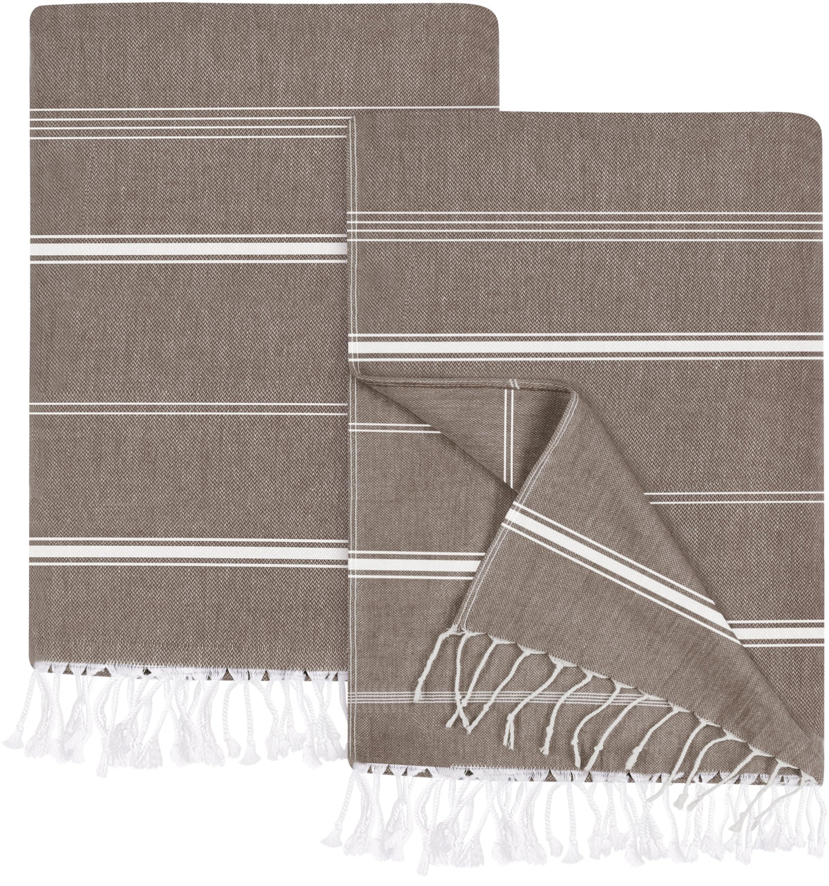 Cabana Cotton Beach Towels 6 pack, 30 x 60 in, Variety