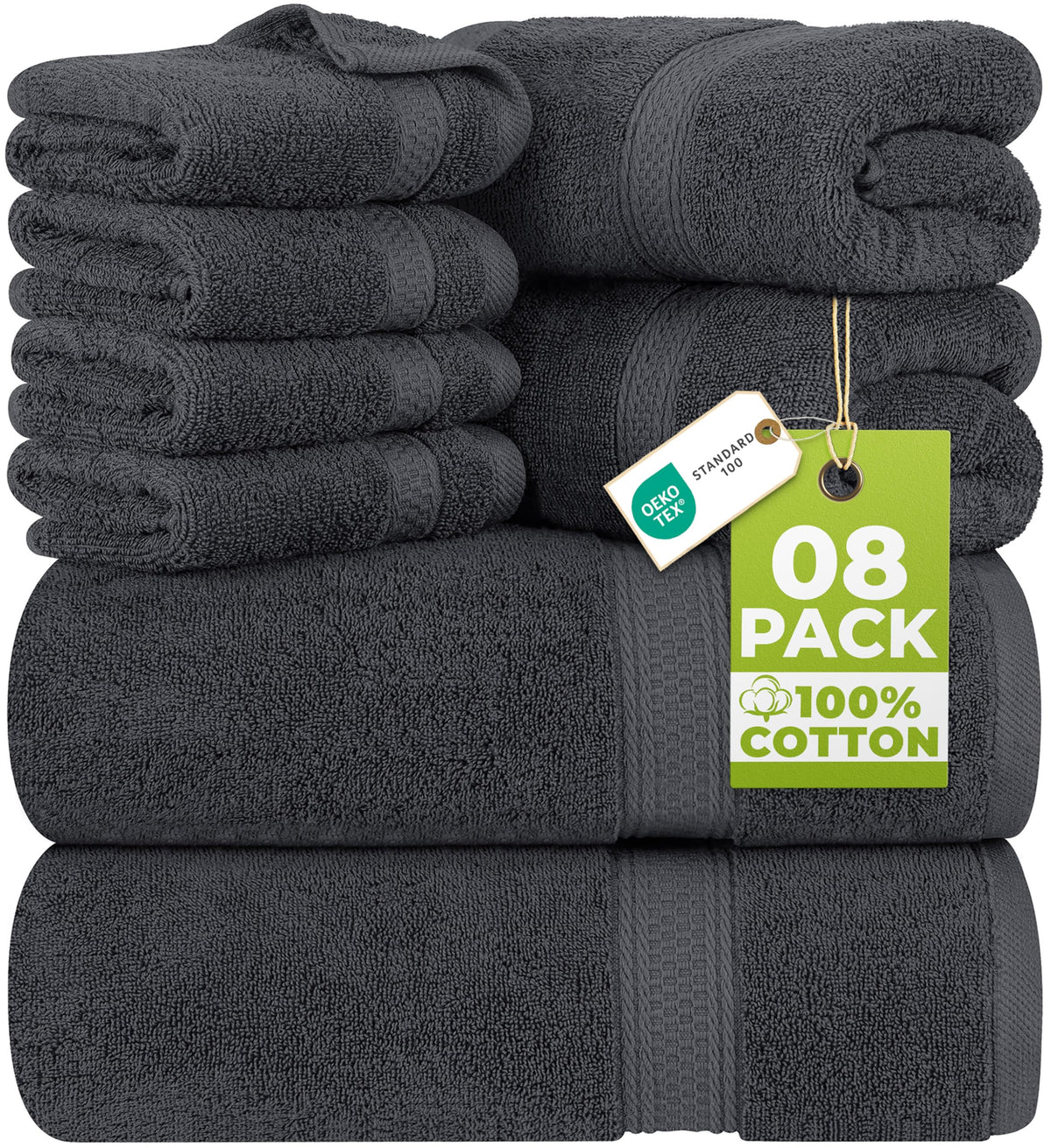 Cotton Towel Set – 8 Piece