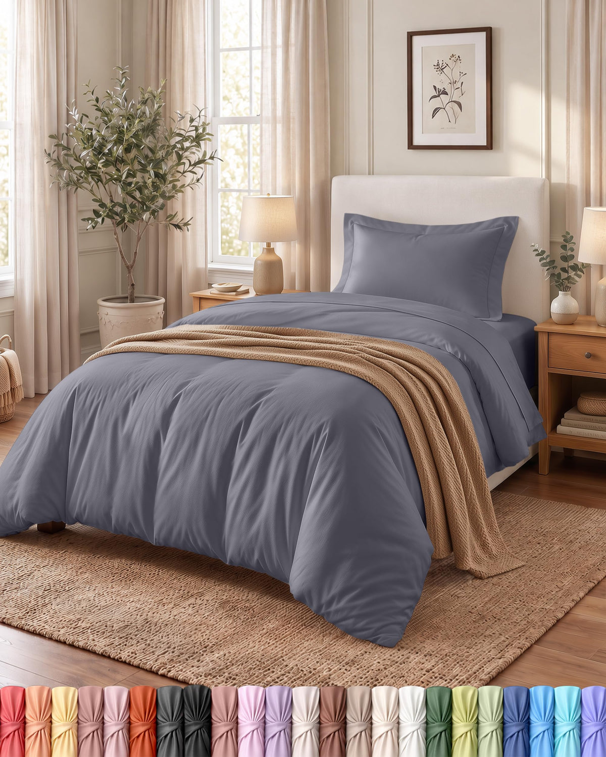 Duvet Cover, 3 Piece Set