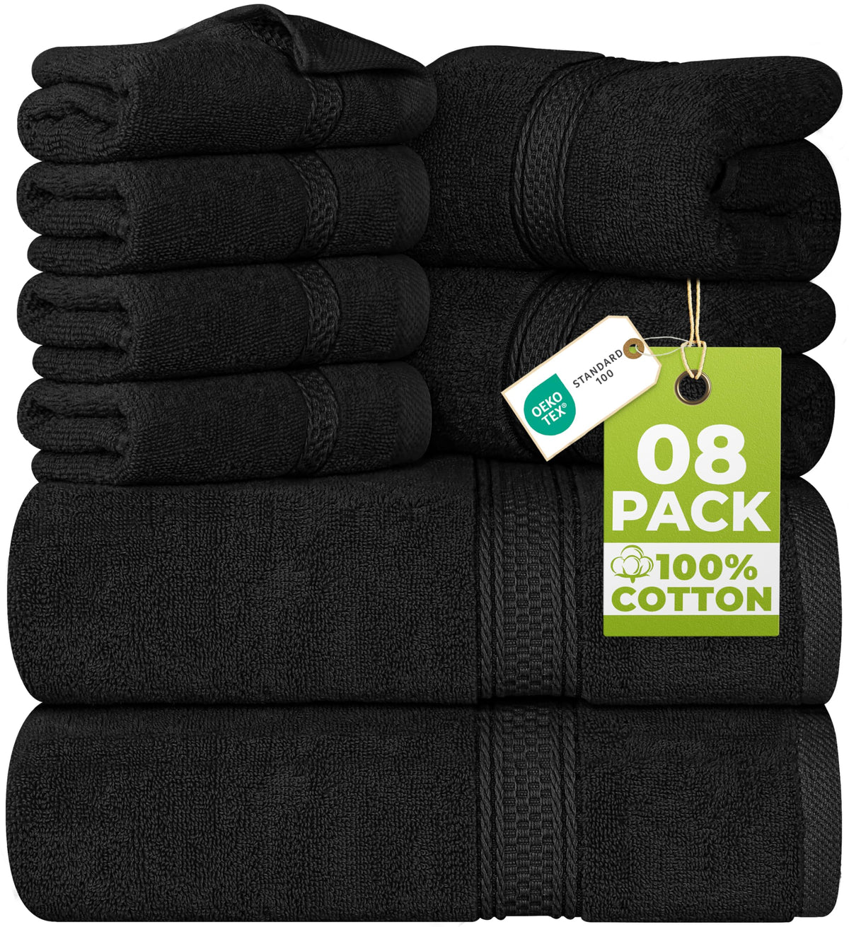 Cotton Towel Set – 8 Piece