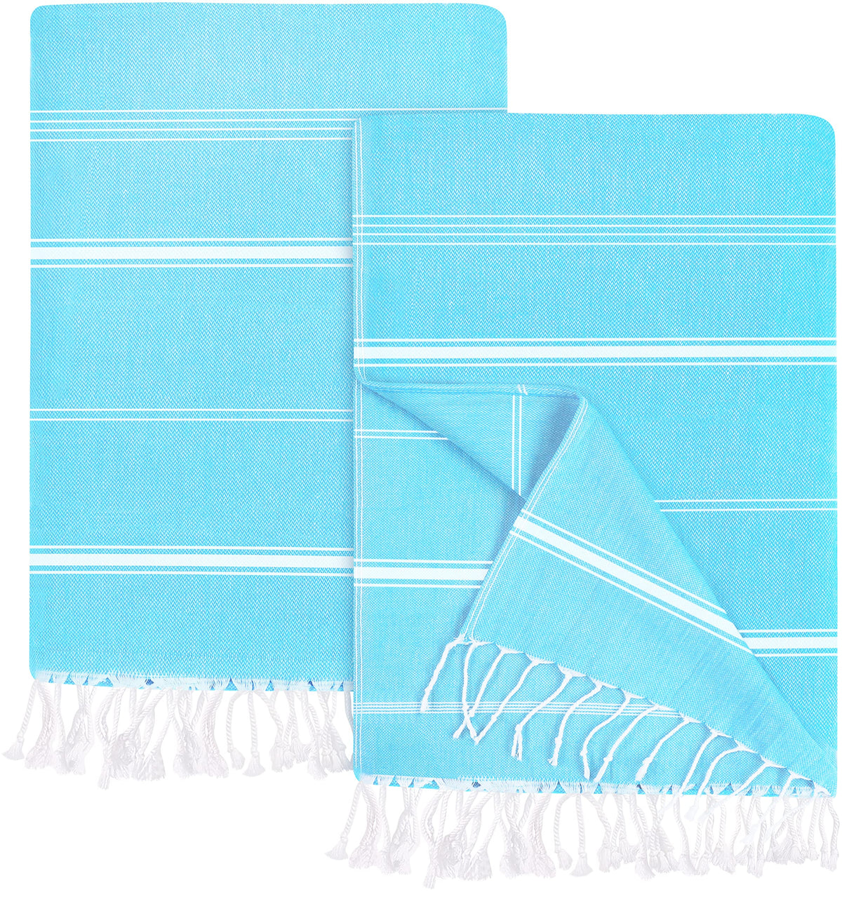 Cabana Cotton Beach Towels 6 pack, 30 x 60 in, Variety