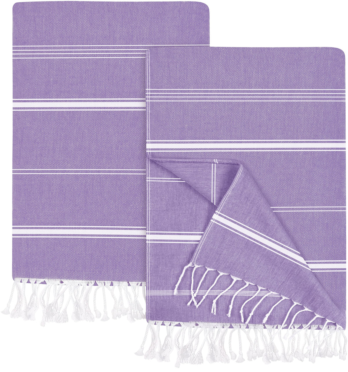 Cabana Cotton Beach Towels 6 pack, 30 x 60 in, Variety