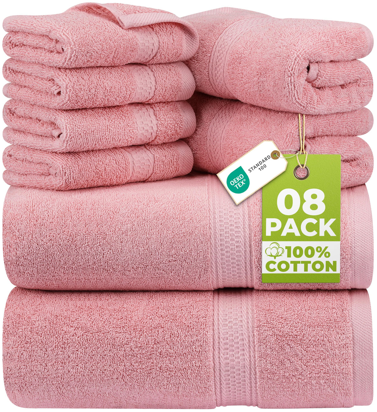 Cotton Towel Set – 8 Piece
