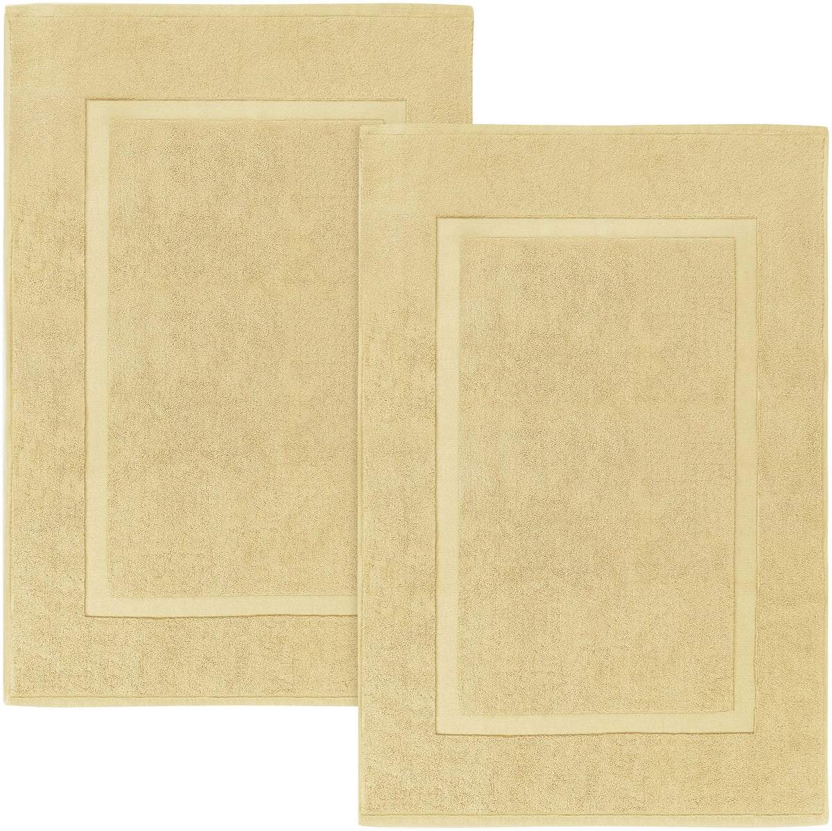 Cotton Bath Mat, 2 Pack – 21 × 34 in