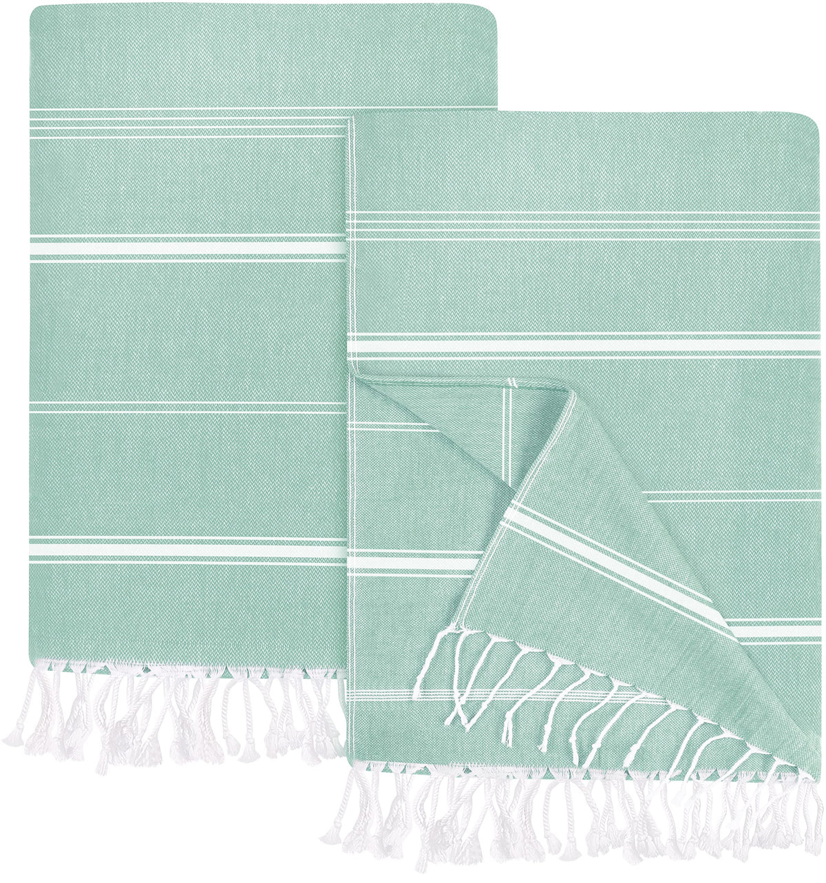 Cabana Cotton Beach Towels 6 pack, 30 x 60 in, Variety