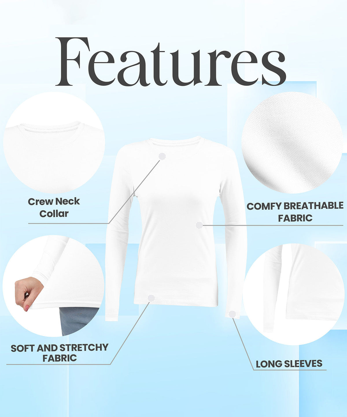 White-Pack of 3